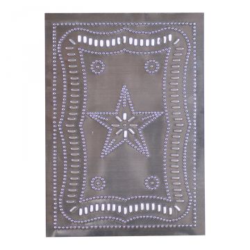 Federal Panel in Unfinished Tin