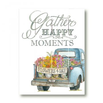 Gather Happy Moments Pallet Art 9.25 x 11.75-Inches