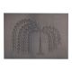 Horizontal Willow Panel in Kettle Black