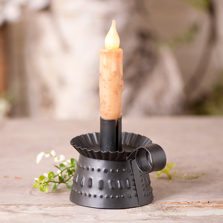 Irvins Tinware: Jefferson Candle Holder
