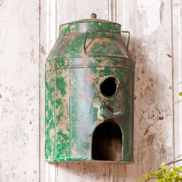 Milk Can Birdhouse