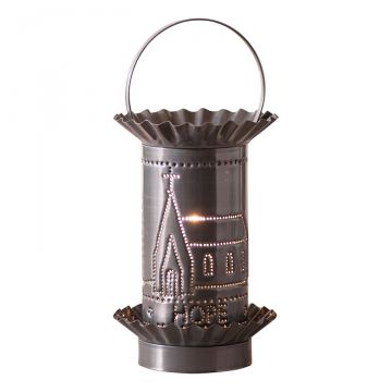 Mini Wax Warmer with Faith Hope Love in Country Tin