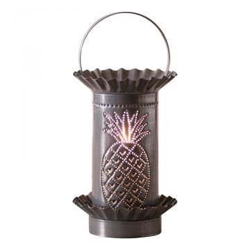 Mini Wax Warmer with Pineapple in Country Tin
