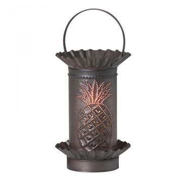 Mini Wax Warmer with Pineapple in Kettle Black