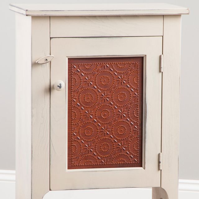 Irvin S Tinware Old Mill Cabinet Panel Insert In Rustic Tin