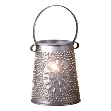 Original Wax Melter in Antique Tin