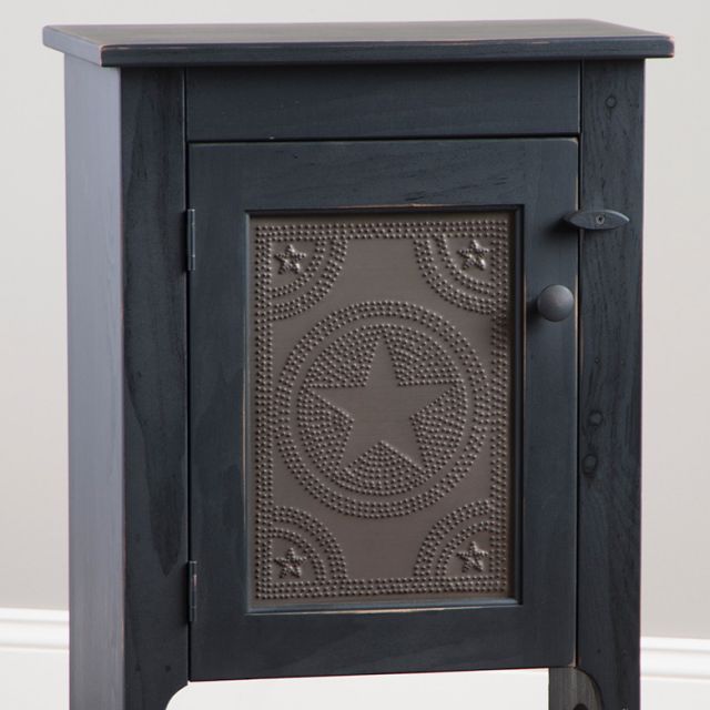 Irvins Tinware Regular Star Panel in Blackened Tin