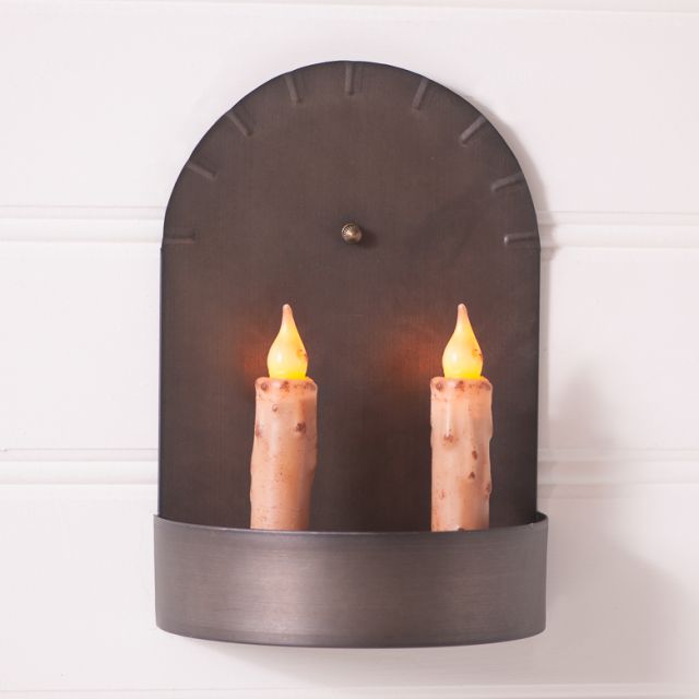 2 light candle wall sconce hotsell
