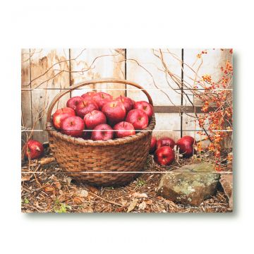 Smokehouse Apples Pallet Art 9.25 x 11.75-Inches