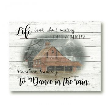 Storm Dance Pallet Art 9.25 x 11.75-Inches