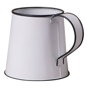 Decorative Mug in White